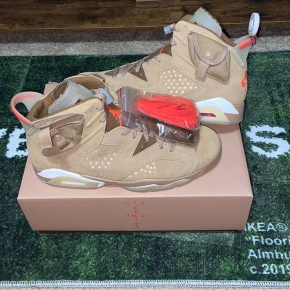 Jordan Other - British khaki travis scott Jordan 6.